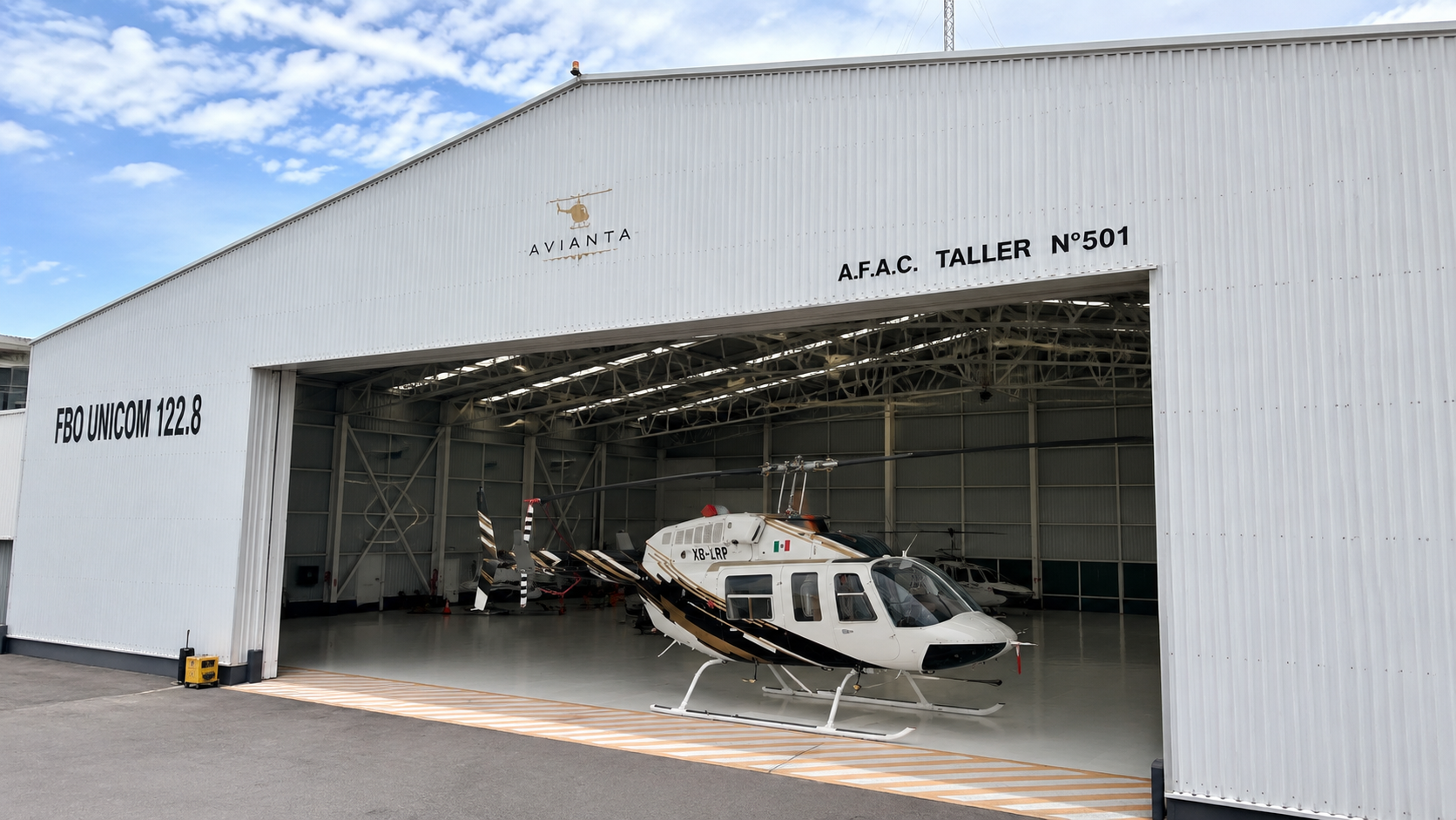 Instalaciones de mantenimiento AVIANTA en el Centro Logístico Jalisco