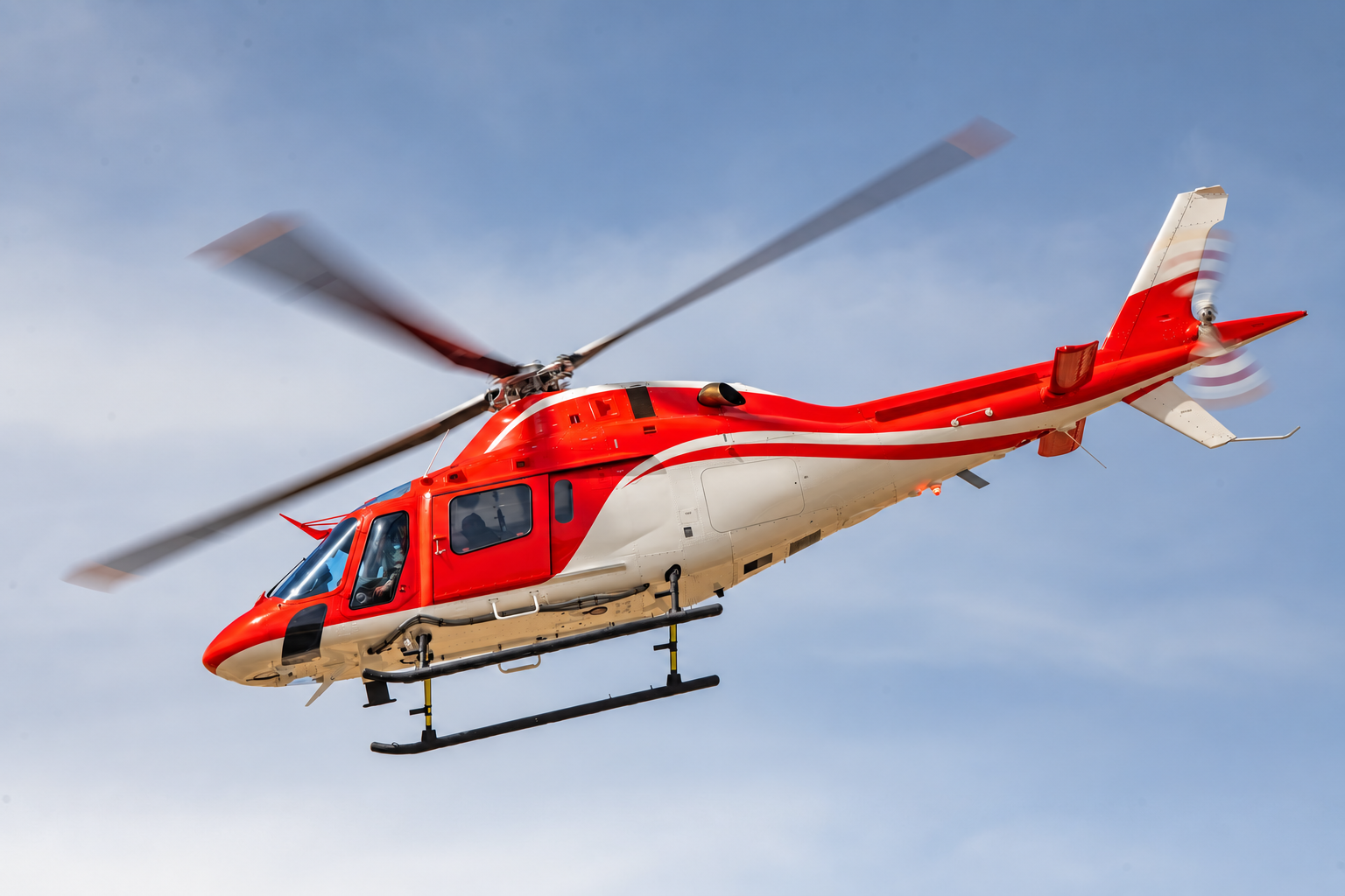 Helicóptero AgustaWestland AW119 en configuración de entrenamiento